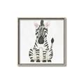 Picture of Nursery Zebra _GroupedProduct_Square_Mini_ _GroupedProduct_Square_Canvas_Framed_