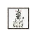 Picture of Nursery Zebra _GroupedProduct_Square_Mini_ _GroupedProduct_Square_Canvas_Framed_