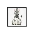 Picture of Nursery Zebra _GroupedProduct_Square_Mini_ _GroupedProduct_Square_Canvas_Framed_