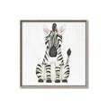 Picture of Nursery Zebra _GroupedProduct_Square_Mini_ _GroupedProduct_Square_Canvas_Framed_