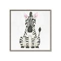 Picture of Nursery Zebra _GroupedProduct_Square_Mini_ _GroupedProduct_Square_Canvas_Framed_