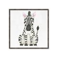 Picture of Nursery Zebra _GroupedProduct_Square_Mini_ _GroupedProduct_Square_Canvas_Framed_