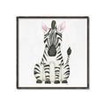 Picture of Nursery Zebra _GroupedProduct_Square_Mini_ _GroupedProduct_Square_Canvas_Framed_