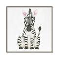 Picture of Nursery Zebra _GroupedProduct_Square_Mini_ _GroupedProduct_Square_Canvas_Framed_