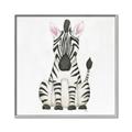 Picture of Nursery Zebra _GroupedProduct_Square_Mini_ _GroupedProduct_Square_Canvas_Framed_