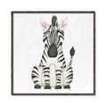 Picture of Nursery Zebra _GroupedProduct_Square_Mini_ _GroupedProduct_Square_Canvas_Framed_