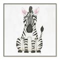 Picture of Nursery Zebra _GroupedProduct_Square_Mini_ _GroupedProduct_Square_Canvas_Framed_