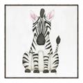 Picture of Nursery Zebra _GroupedProduct_Square_Mini_ _GroupedProduct_Square_Canvas_Framed_