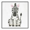 Picture of Nursery Zebra _GroupedProduct_Square_Mini_ _GroupedProduct_Square_Canvas_Framed_