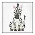 Picture of Nursery Zebra _GroupedProduct_Square_Mini_ _GroupedProduct_Square_Canvas_Framed_