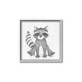 Picture of Nursery Raccoon _GroupedProduct_Square_Mini_ _GroupedProduct_Square_Canvas_Framed_