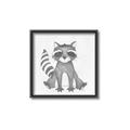 Picture of Nursery Raccoon _GroupedProduct_Square_Mini_ _GroupedProduct_Square_Canvas_Framed_