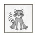 Picture of Nursery Raccoon _GroupedProduct_Square_Mini_ _GroupedProduct_Square_Canvas_Framed_