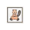 Picture of Nursery Beaver _GroupedProduct_Square_Mini_ _GroupedProduct_Square_Canvas_Framed_