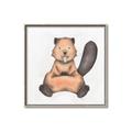 Picture of Nursery Beaver _GroupedProduct_Square_Mini_ _GroupedProduct_Square_Canvas_Framed_