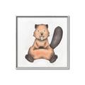 Picture of Nursery Beaver _GroupedProduct_Square_Mini_ _GroupedProduct_Square_Canvas_Framed_