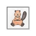 Picture of Nursery Beaver _GroupedProduct_Square_Mini_ _GroupedProduct_Square_Canvas_Framed_
