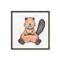 Picture of Nursery Beaver _GroupedProduct_Square_Mini_ _GroupedProduct_Square_Canvas_Framed_