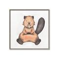 Picture of Nursery Beaver _GroupedProduct_Square_Mini_ _GroupedProduct_Square_Canvas_Framed_
