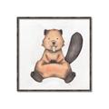 Picture of Nursery Beaver _GroupedProduct_Square_Mini_ _GroupedProduct_Square_Canvas_Framed_