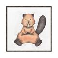 Picture of Nursery Beaver _GroupedProduct_Square_Mini_ _GroupedProduct_Square_Canvas_Framed_