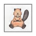 Picture of Nursery Beaver _GroupedProduct_Square_Mini_ _GroupedProduct_Square_Canvas_Framed_