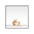 Picture of Together Bunnies _GroupedProduct_Square_Mini_ _GroupedProduct_Square_Canvas_Framed_