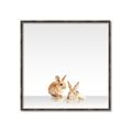 Picture of Together Bunnies _GroupedProduct_Square_Mini_ _GroupedProduct_Square_Canvas_Framed_