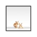 Picture of Together Bunnies _GroupedProduct_Square_Mini_ _GroupedProduct_Square_Canvas_Framed_
