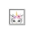 Picture of Caticorn _GroupedProduct_Square_Mini_ _GroupedProduct_Square_Canvas_Framed_
