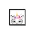 Picture of Caticorn _GroupedProduct_Square_Mini_ _GroupedProduct_Square_Canvas_Framed_