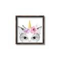 Picture of Caticorn _GroupedProduct_Square_Mini_ _GroupedProduct_Square_Canvas_Framed_