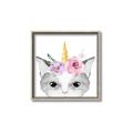 Picture of Caticorn _GroupedProduct_Square_Mini_ _GroupedProduct_Square_Canvas_Framed_