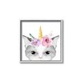 Picture of Caticorn _GroupedProduct_Square_Mini_ _GroupedProduct_Square_Canvas_Framed_