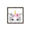Picture of Caticorn _GroupedProduct_Square_Mini_ _GroupedProduct_Square_Canvas_Framed_