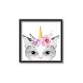 Picture of Caticorn _GroupedProduct_Square_Mini_ _GroupedProduct_Square_Canvas_Framed_