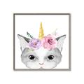 Picture of Caticorn _GroupedProduct_Square_Mini_ _GroupedProduct_Square_Canvas_Framed_