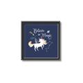 Picture of Believe in Magic Unicorn _GroupedProduct_Square_Mini_ _GroupedProduct_Square_Canvas_Framed_