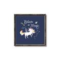 Picture of Believe in Magic Unicorn _GroupedProduct_Square_Mini_ _GroupedProduct_Square_Canvas_Framed_