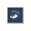 Picture of Believe in Magic Unicorn _GroupedProduct_Square_Mini_ _GroupedProduct_Square_Canvas_Framed_