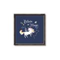 Picture of Believe in Magic Unicorn _GroupedProduct_Square_Mini_ _GroupedProduct_Square_Canvas_Framed_
