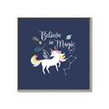 Picture of Believe in Magic Unicorn _GroupedProduct_Square_Mini_ _GroupedProduct_Square_Canvas_Framed_