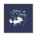 Picture of Believe in Magic Unicorn _GroupedProduct_Square_Mini_ _GroupedProduct_Square_Canvas_Framed_