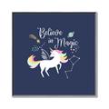 Picture of Believe in Magic Unicorn _GroupedProduct_Square_Mini_ _GroupedProduct_Square_Canvas_Framed_