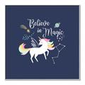 Picture of Believe in Magic Unicorn _GroupedProduct_Square_Mini_ _GroupedProduct_Square_Canvas_Framed_