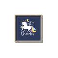Picture of Dreamer Unicorn _GroupedProduct_Square_Mini_ _GroupedProduct_Square_Canvas_Framed_