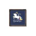 Picture of Dreamer Unicorn _GroupedProduct_Square_Mini_ _GroupedProduct_Square_Canvas_Framed_