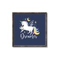 Picture of Dreamer Unicorn _GroupedProduct_Square_Mini_ _GroupedProduct_Square_Canvas_Framed_