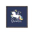 Picture of Dreamer Unicorn _GroupedProduct_Square_Mini_ _GroupedProduct_Square_Canvas_Framed_