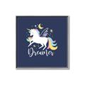 Picture of Dreamer Unicorn _GroupedProduct_Square_Mini_ _GroupedProduct_Square_Canvas_Framed_